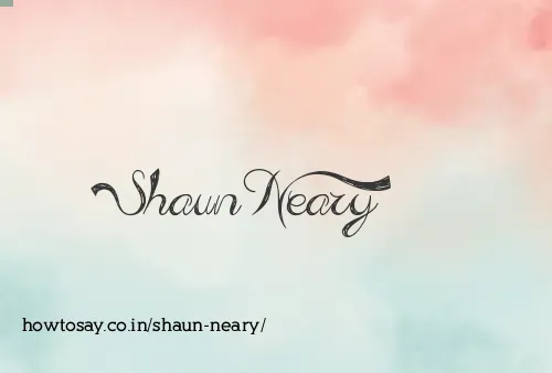 Shaun Neary