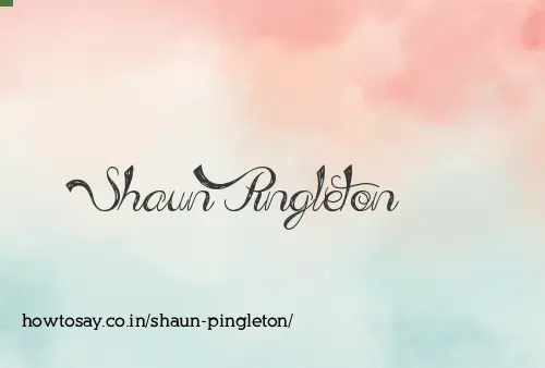 Shaun Pingleton