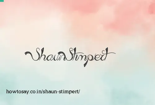 Shaun Stimpert