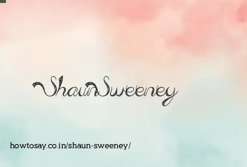 Shaun Sweeney