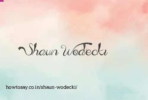 Shaun Wodecki