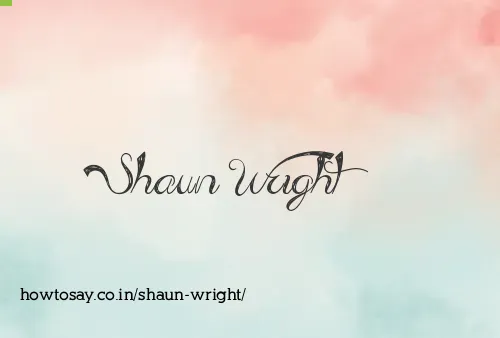Shaun Wright