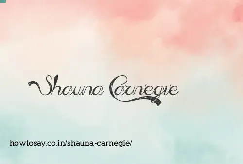 Shauna Carnegie
