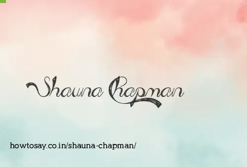 Shauna Chapman