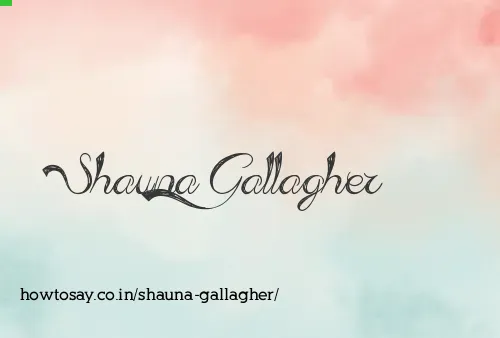 Shauna Gallagher