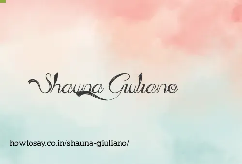 Shauna Giuliano