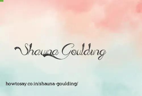Shauna Goulding