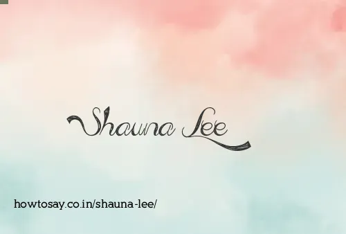 Shauna Lee