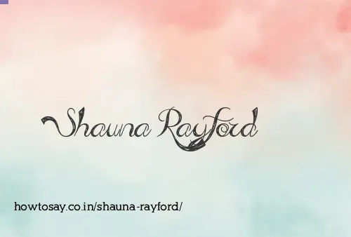 Shauna Rayford