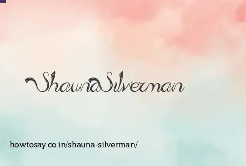 Shauna Silverman