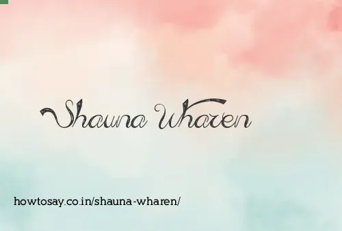 Shauna Wharen