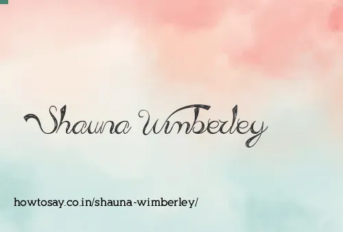 Shauna Wimberley