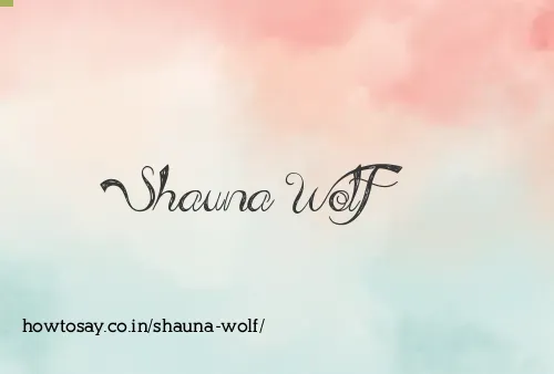 Shauna Wolf
