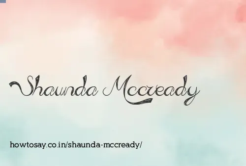 Shaunda Mccready