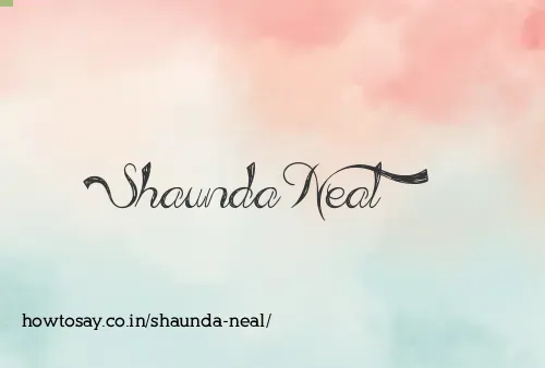 Shaunda Neal