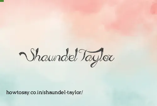Shaundel Taylor