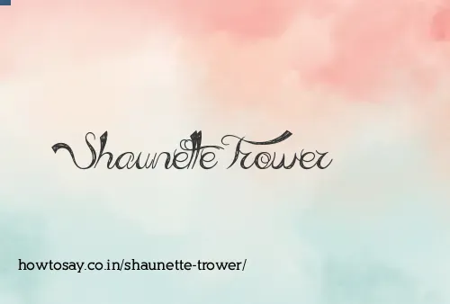 Shaunette Trower