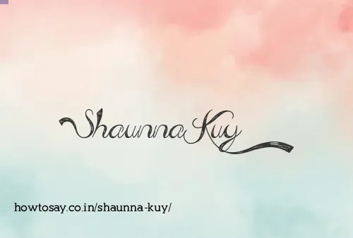 Shaunna Kuy
