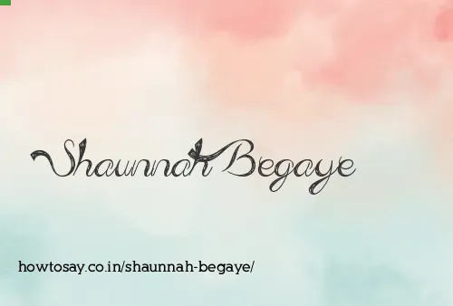 Shaunnah Begaye