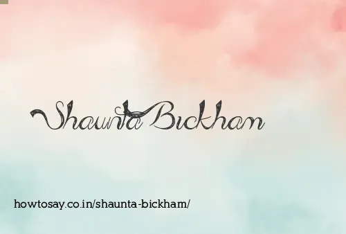 Shaunta Bickham