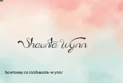 Shaunta Wynn