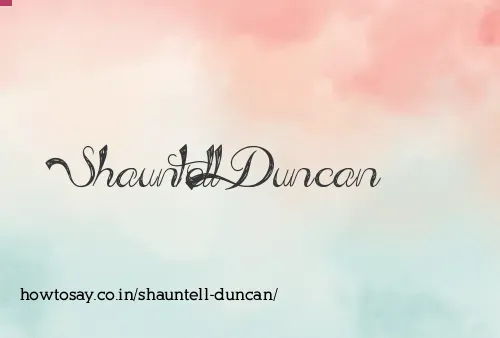 Shauntell Duncan
