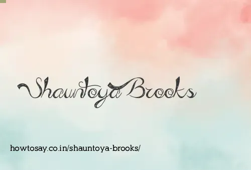 Shauntoya Brooks