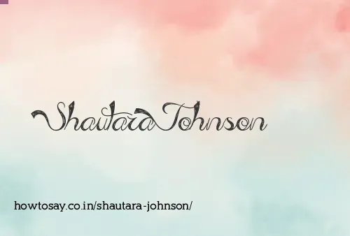 Shautara Johnson