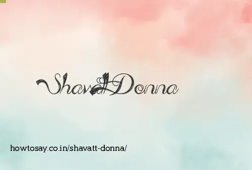Shavatt Donna