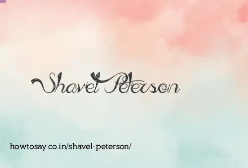 Shavel Peterson