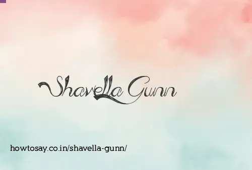 Shavella Gunn