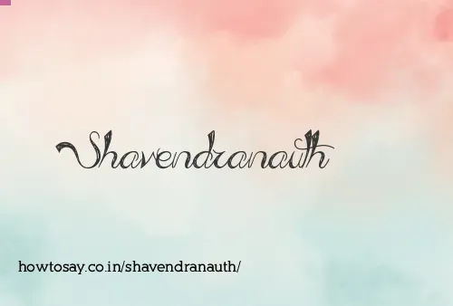 Shavendranauth
