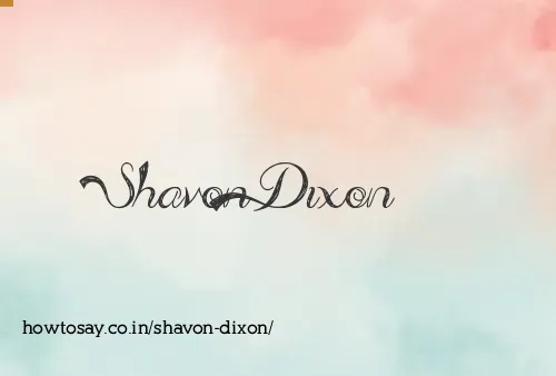 Shavon Dixon
