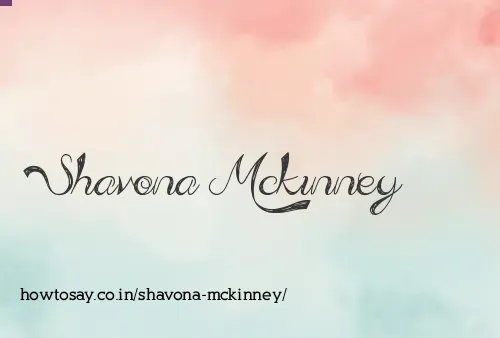 Shavona Mckinney