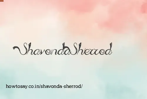 Shavonda Sherrod