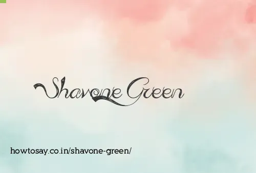 Shavone Green