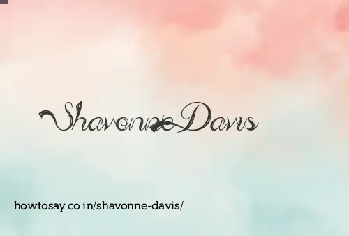 Shavonne Davis