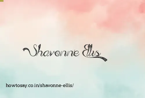 Shavonne Ellis