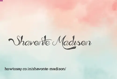 Shavonte Madison