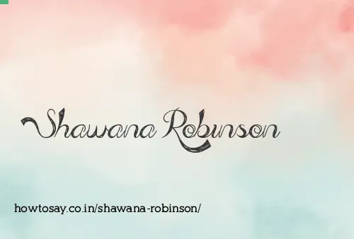 Shawana Robinson