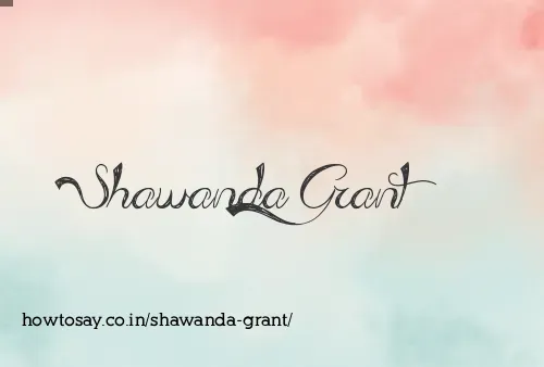 Shawanda Grant