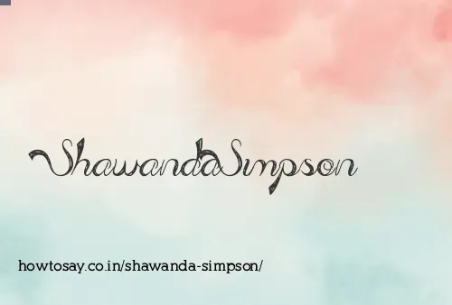 Shawanda Simpson