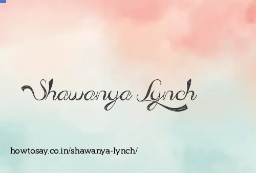 Shawanya Lynch