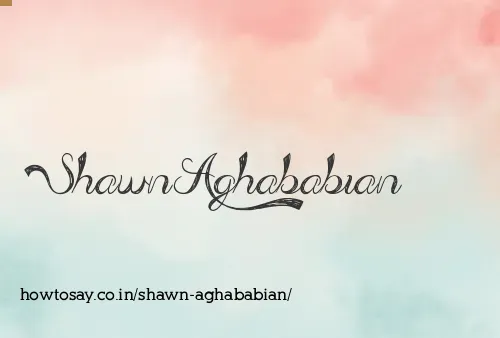 Shawn Aghababian