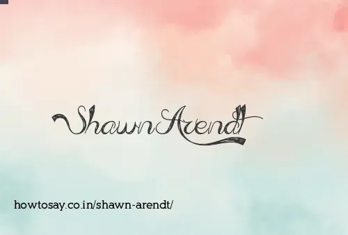 Shawn Arendt