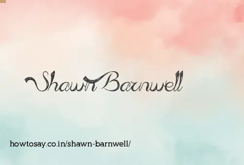 Shawn Barnwell