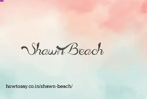 Shawn Beach