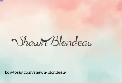 Shawn Blondeau