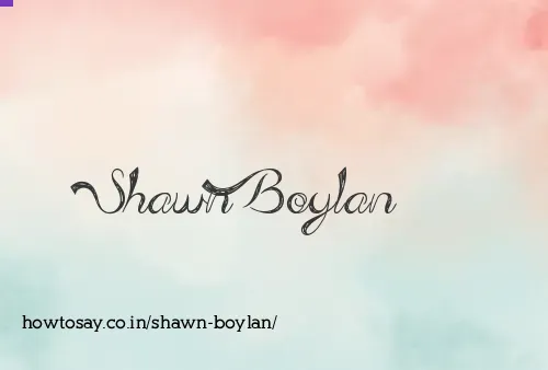 Shawn Boylan