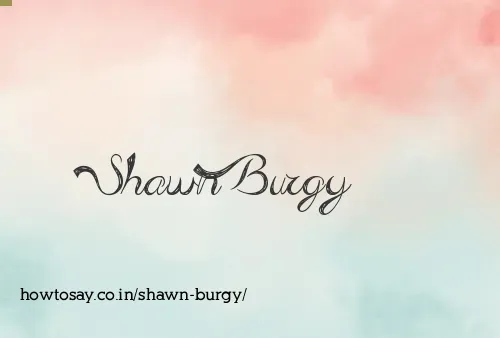 Shawn Burgy